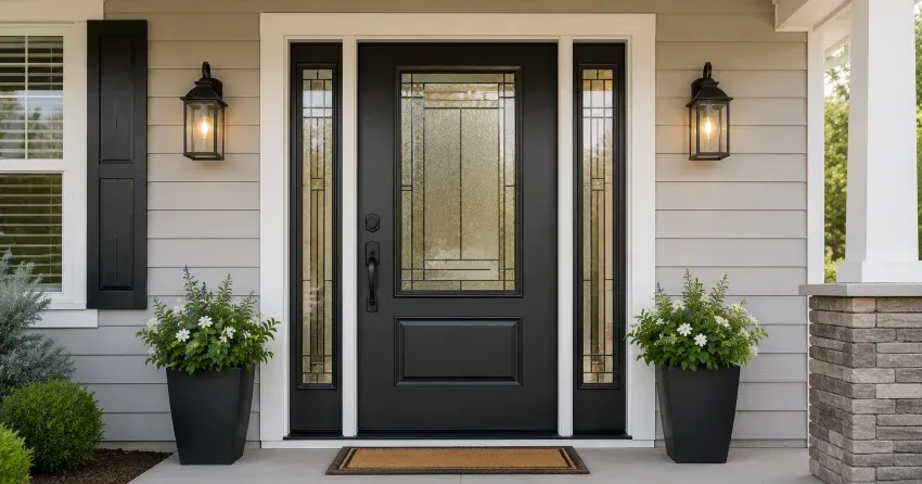 full door replacement installation in Springfield, Tillsonburg